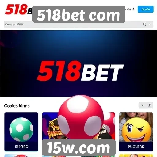518bet com aumenta oferta de jogos online