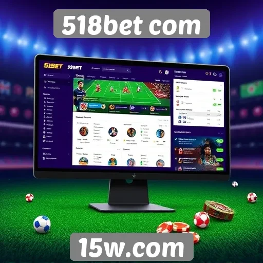 Evolução da experiência de usuário no site 518bet com