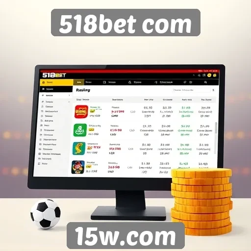 Análise da interface do usuário no 518bet com